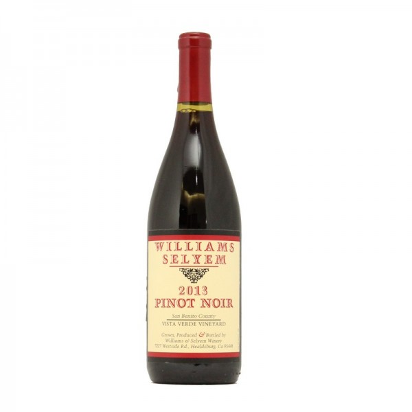WILLIAMS SELYEM VISTA VERDE VINEYARD PINOT NOIR