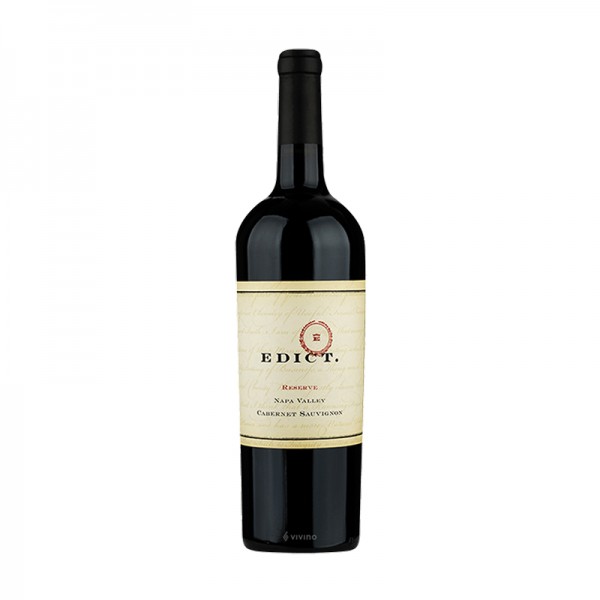 EDICT RESERVE NAPA VALLEY CABERNET SAUVIGNON