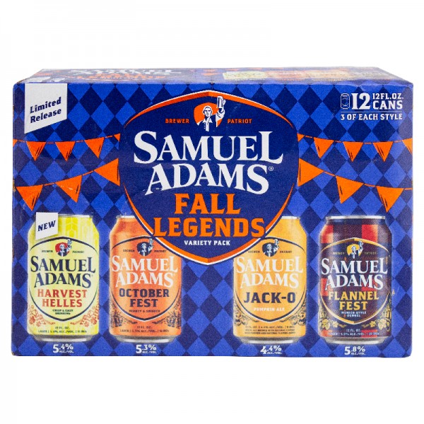 SAMUEL ADAMS FALL SEASONAL VARIETY PACK