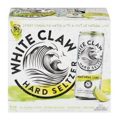 WHITE CLAW SELTZER NAT LIME