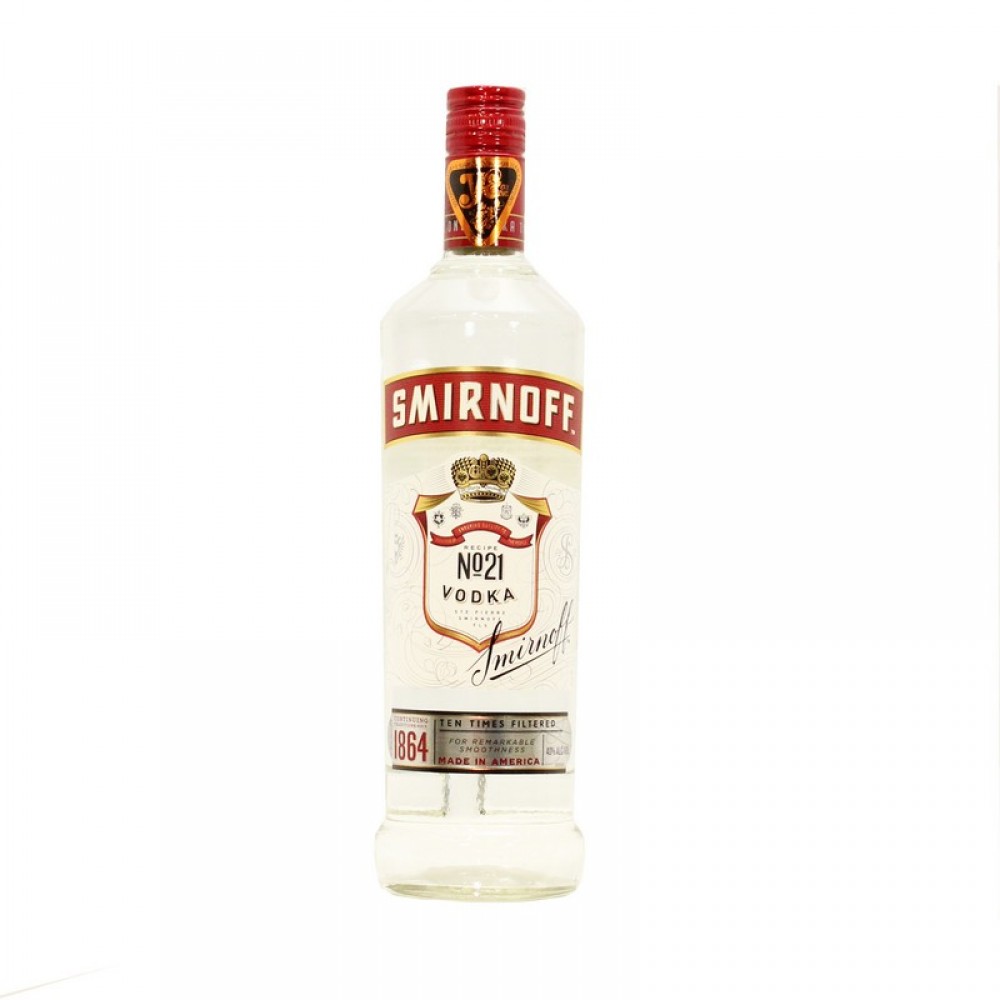 SMIRNOFF VODKA 12/750 ML.