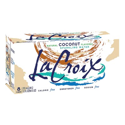 LA CROIX SPARKLING WATER COCONUT