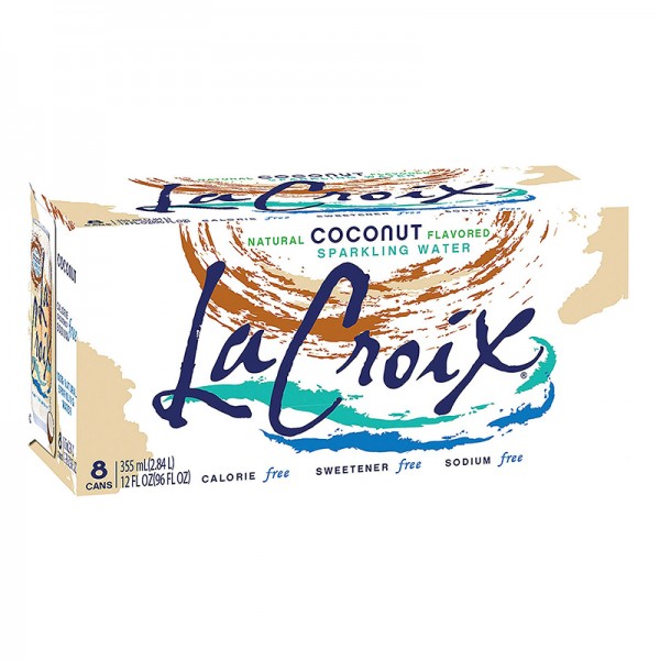 LA CROIX SPARKLING WATER COCONUT