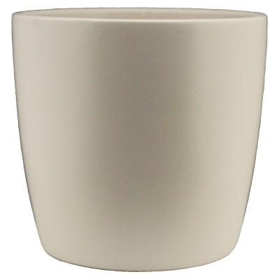 ROUND WHITE STONEWARE