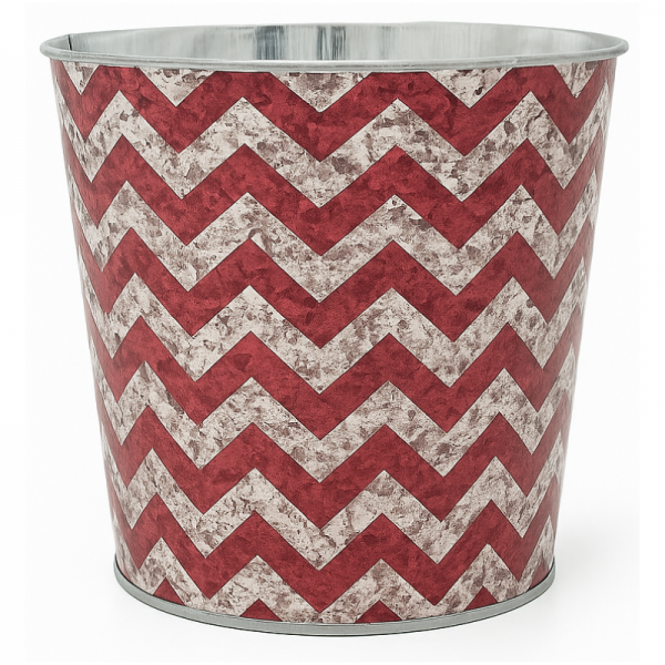 Round Holiday Stripes