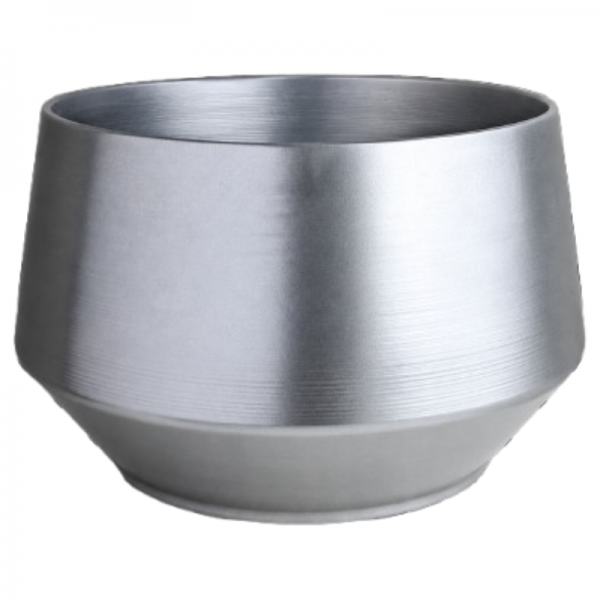 Metal Silver Planter LG