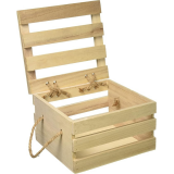 ANTIQUE WOODEN STORAGE